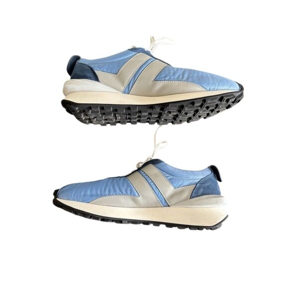 Lanvin Men's Bumpr Low-Top Sneakers Blue/Grey US 14 EU 47 UK 13 - Picture 4 of 6